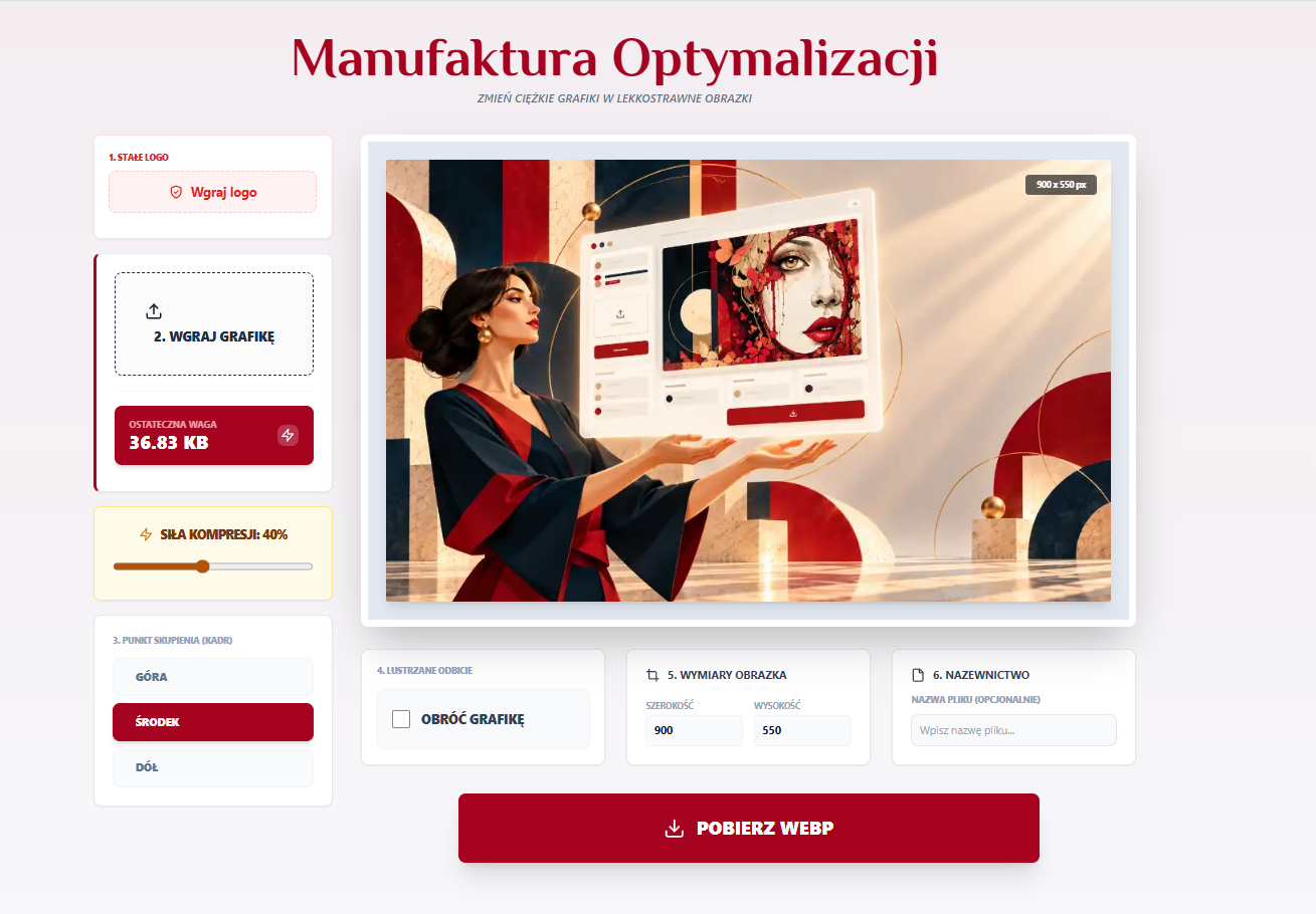 Aplikacja Manufaktura Optymalizacji Agaty Domańskiej