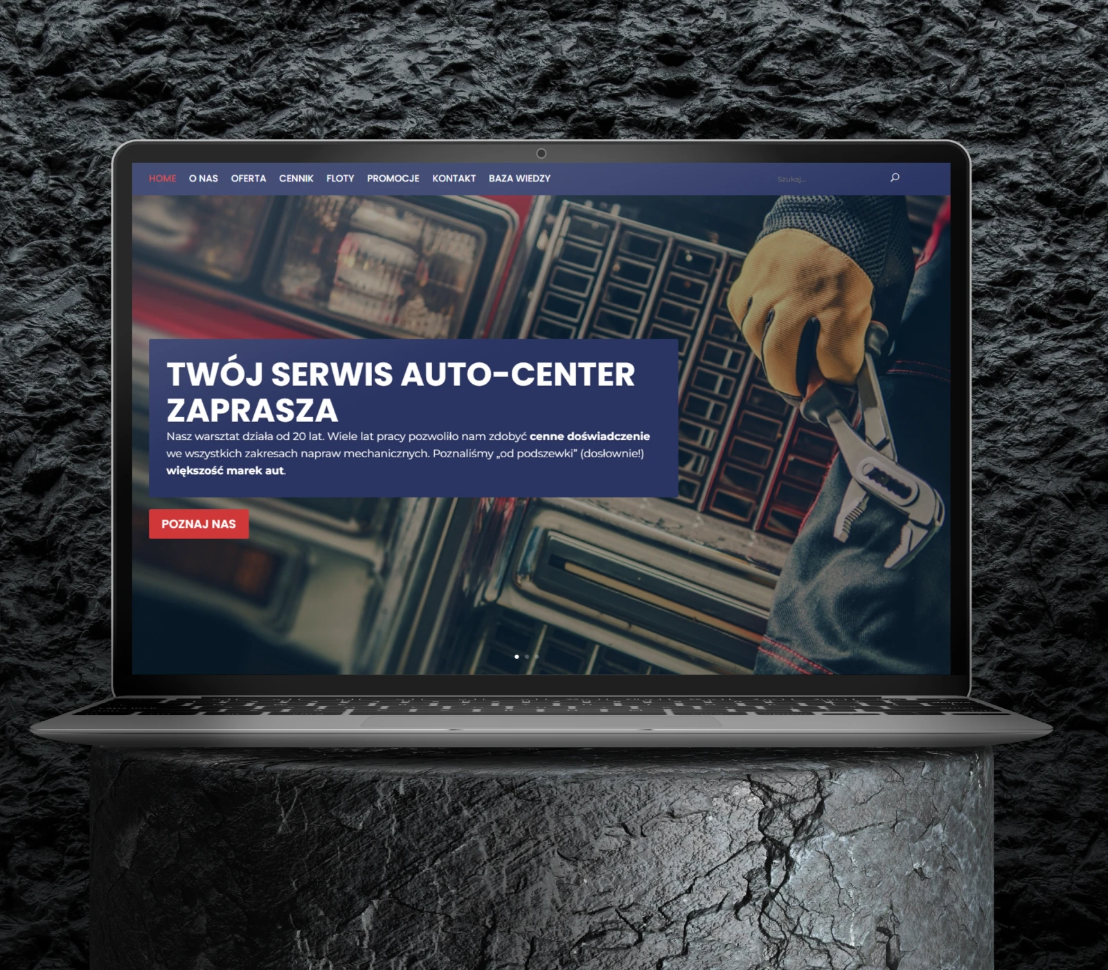 Wizualizacja: Twój Serwis Auto Center